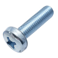 Винт М 6х30х30 DIN 7985 полуцилиндр цинк (уп.9шт) европодвес  3101681