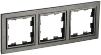 Рамка 3-м BRITE РУ-3-БрТБ бронза  BR-M32-K45