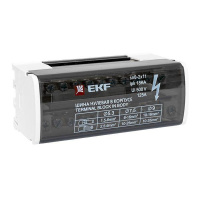 Шина нулевая в корпусе 2х11  sn0-2x11