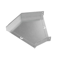 Угол для лотка горизонтальный 45град. 400х80 сталь 1мм "ПЛЮС" GLplus45-80-400 КМ PL0459