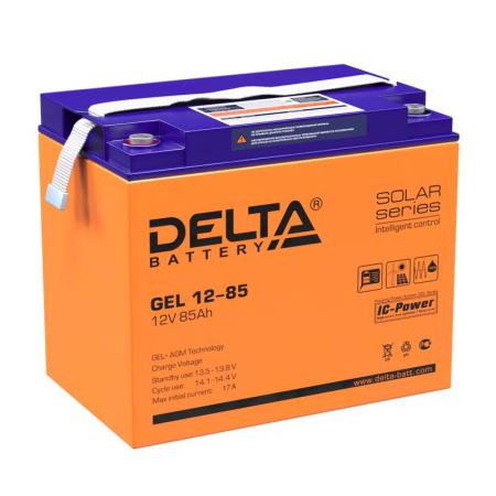 Аккумулятор GEL 12В 85А.ч  GEL 12-85