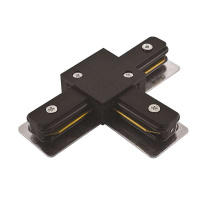 Коннектор T-образный PTR CT-BL накладной/подвесной шинопровод черн. Pro  5010857