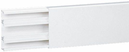 Кабель-канал 3-секц. 60х16 L2100 пластик DLPlus с перегородкой бел. Leg 030026