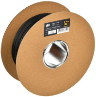 Оплетка кабельная 3-5мм полиэстер (уп.200м) черн.  UBS10-PL-0305-200-K02