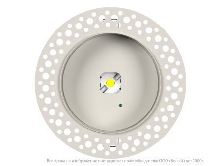 Светильник аварийный BS-RADAR-53-L1-INEXI2 White Белый Свет a31376