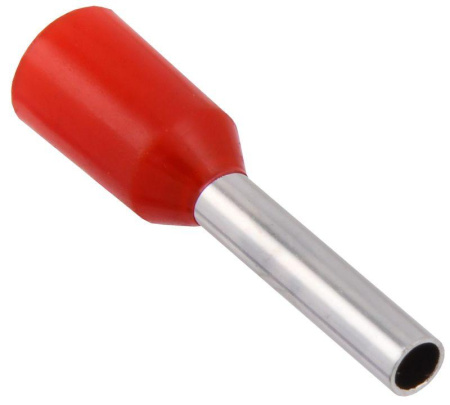 Наконечник НШВИ 1.0-08 1мм2 из/фл (уп.100шт)  UGN11-008-001-100-G