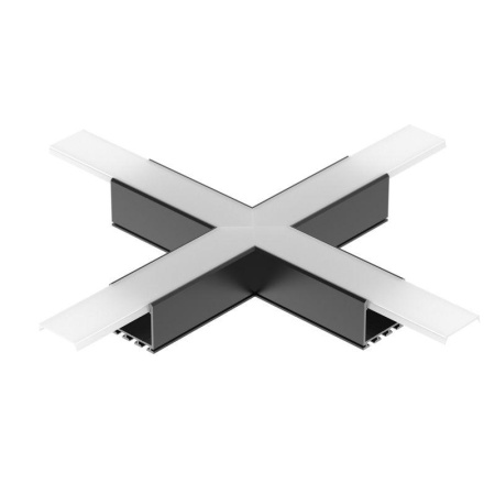 Крестовина PLS-LOCK-H25-Х90 BLACK (с экраном MAT-L)  031269