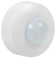 Датчик движения ДД 027 1200Вт угол обз. 360град. 12м IP20 бел.  LDD11-027-1200-001