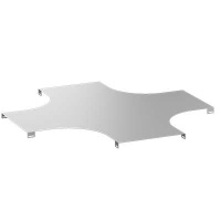 Крышка для X-образ. ответвителя LHT 900 1.5мм гор. оцинк.  CLHTC.90.15.HDZ