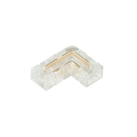 Коннектор угловой FIX-MONO-5mm-2pin-STS прозрачный (уп.10шт)  053144