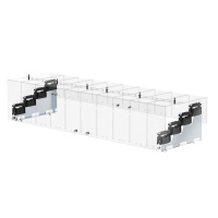 Комплект зашитного кожуха ступенчатой шинной системы 4P  R5BBLPH4P