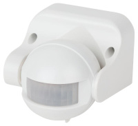 Датчик движения инфракрасный настенный MD 03 1200Вт IP44 12м  Б0043809