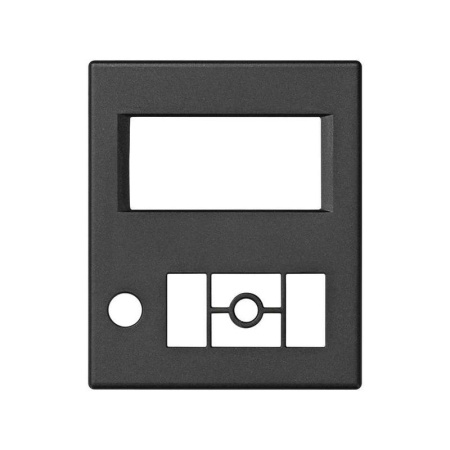 Накладка розетки 75252-39 82 Centralizations графит 82058-58
