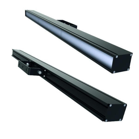 Светильник светодиодный LAD LED LINE-O-40B 40Вт 5000К IP66 230В рассеиват. опал черн.  LADLEDLO40B