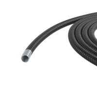 Металлорукав DN 40мм в герметичной ПВХ изоляции Dвн. 40мм Dнар. 46мм черн. (уп.25м)  6071R-040N