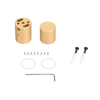 Крепление MOONLIGHT-VT-CEILING-D25 Gold металл (комплект)  048399 Крепление MOONLIGHT-VT-CEILING-D25 Gold металл (комплект)  048399