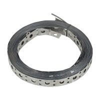 Лента монтажная перфорированная 20х0.55мм прямая (уп.10м)  lpmp20x0.55-10