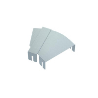 Крышка для угла горизонтального изменяемого 0-45град. осн.500 сталь "ПЛЮС" KIGLplus500 INOX316L нерж. КМ PL12515