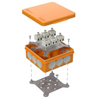 Коробка коммутационная огнестойкая 100х100х40 60-0303-FR2.5-12 E15-E120  60-0303-FR2.5-12 Коробка коммутационная огнестойкая 100х100х40 60-0303-FR2.5-12 E15-E120  60-0303-FR2.5-12
