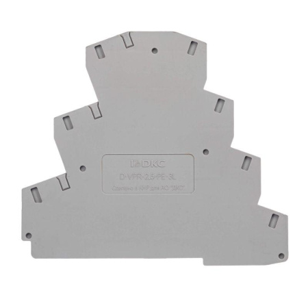Изолятор торцевой для клеммы VPR-2.5-PE-3L  D-VPR-2.5-PE-3L