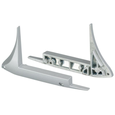 Заглушка левая PVC-STAIR-DK-L металл  015487