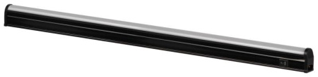 Светильник светодиодный LLED-01-08W-4000-B 8Вт 4000К L574мм с выключателем (подключение в линию: до 100Вт) черн.  Б0065575