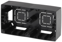 Коробка наклад. монтажа 2 поста 12 черн. 12-6102-06 ЭРА Б0043175