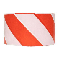 Лента оградительная ЛО "Красно-белая" 75х250 Basic  lo-75x250-bas