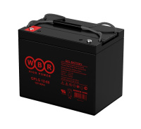 Аккумулятор гелевый 12В 80А.ч  GPLG12-80 