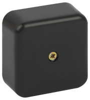 Коробка распаячная 50х50х20мм без клеммы IP40 черн. BS-B-50-50-20  Б0061810 Коробка распаячная 50х50х20мм без клеммы IP40 черн. BS-B-50-50-20  Б0061810