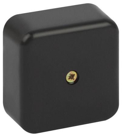 Коробка распаячная 50х50х20мм без клеммы IP40 черн. BS-B-50-50-20  Б0061810