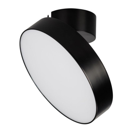 Светильник светодиодный SP-RONDO-FLAP-R210-20W Warm3000 BK 110 deg IP40 металл  028165