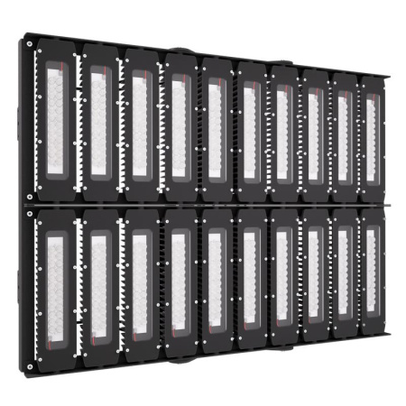 Прожектор светодиодный LAD LED R700-20-PC-10-750-D48-2000L1 ST 2000Вт CRI70 5000К IP67 230В КСС типа "К" крепление на лире LADesign LADR720PC10750D482000L1ST