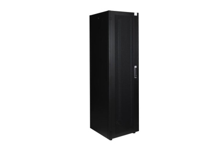 Шкаф напольный 19дюйм 36U 600х600 перед. дв. перф. задн. стен. перф. сер.  DR-721400
