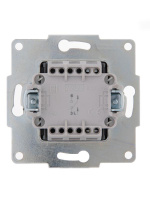 Выключатель 1-кл. 1п СП Karina 10А IP20 механизм бел.  707-0288-100