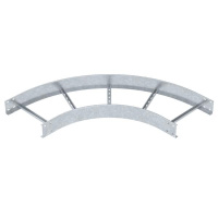 Секция угловая 90град. лестничного лотка 110х400мм R=500мм OBO 6217776