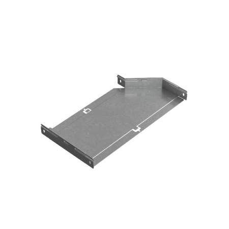 Переходник для лотка левый 50х400-500 сталь 1мм "ПЛЮС" PDplus50-400-500-L КМ PL0714