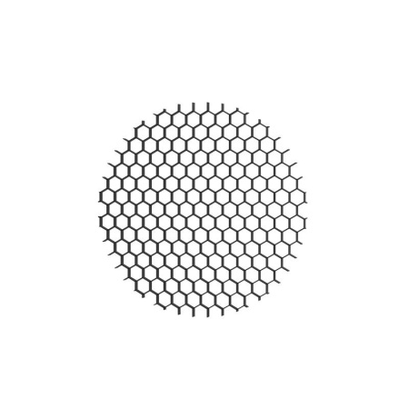 Решетка антибликовая MR16 D50xH2mm черн. алюм.  DK1500-BK