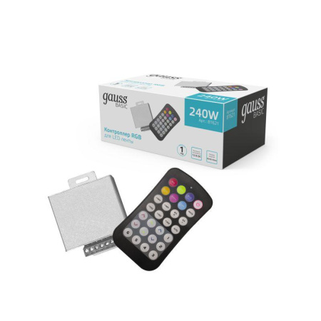 Контроллер для светодиодной RGB ленты Basic 240Вт 12В IP20  BT621