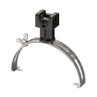 Держатель проволоки d8мм коньковый с пласт. зажимом  ND2204