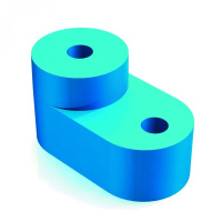 Изолятор угловой ИУ-101 для нулевой шины син.  32253DEK