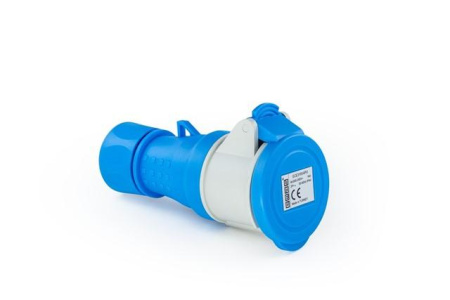 Корпус с гнездом стандарт CEE 3х16А (2P+E)  ECE316V4PU