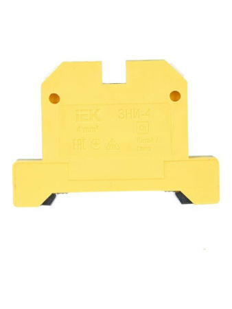 Зажим наборный ЗНИ-4PEN 4кв.мм (JXB-земля)  YZN20-004-K52