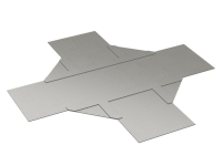 Крышка на ответвитель X-образ. B=900 стеклопластик  GKX90090R