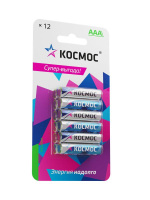 Элемент питания алкалиновый AAA/LR03 BP-12 (блист.12шт)  KOCLR03BL12