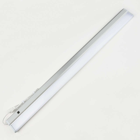 Светильник светодиодный ULI-F41-9.5Вт/4200К/DIM SENSOR IP20 SILVER диммер. 600х53х14мм серебр.  UL-00002884