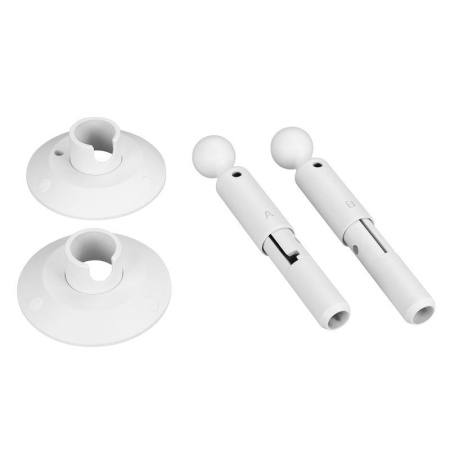 Крепление MOONLIGHT-ROUND-D13-S-KIT White металл (комплект)  043830