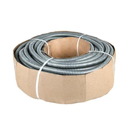 Металлорукав Р3-ЦХ-22 d22мм с протяжкой (уп.50м)  mrzn-22-50
