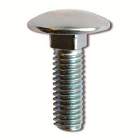 Винт с гладкой головкой и квадратным подголовником М6х12 нерж. сталь AISI 316L  CM010612INOX316L