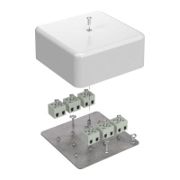 Коробка огнестойкая для кабель-канала 40-0470-FR2.5-12 Е15-Е120 103х103х45  40-0470-FR2.5-12